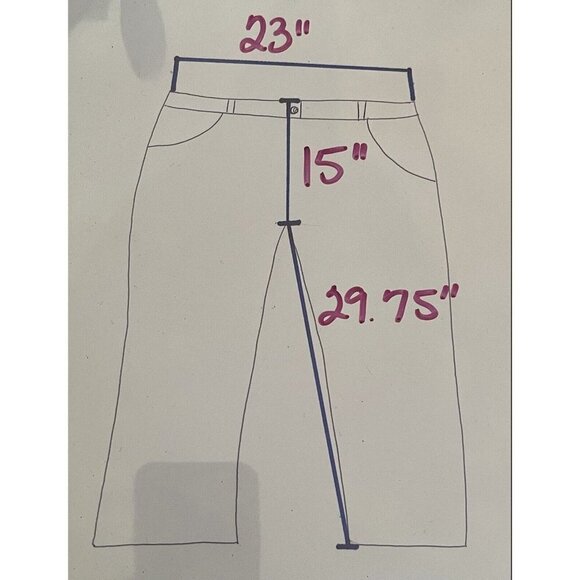 Wrangler Men's 48 x 30 Straight Leg Blue Jeans - Picture 9 of 9